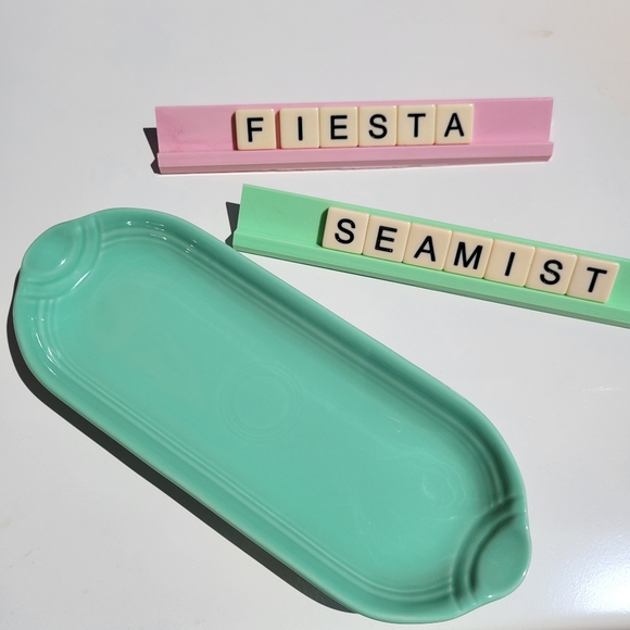 Fiesta Other - Fiesta Post-86 ~ Utility Tray-Corn Holder ~ Relish Dish ~ Retired Sea Mist Green